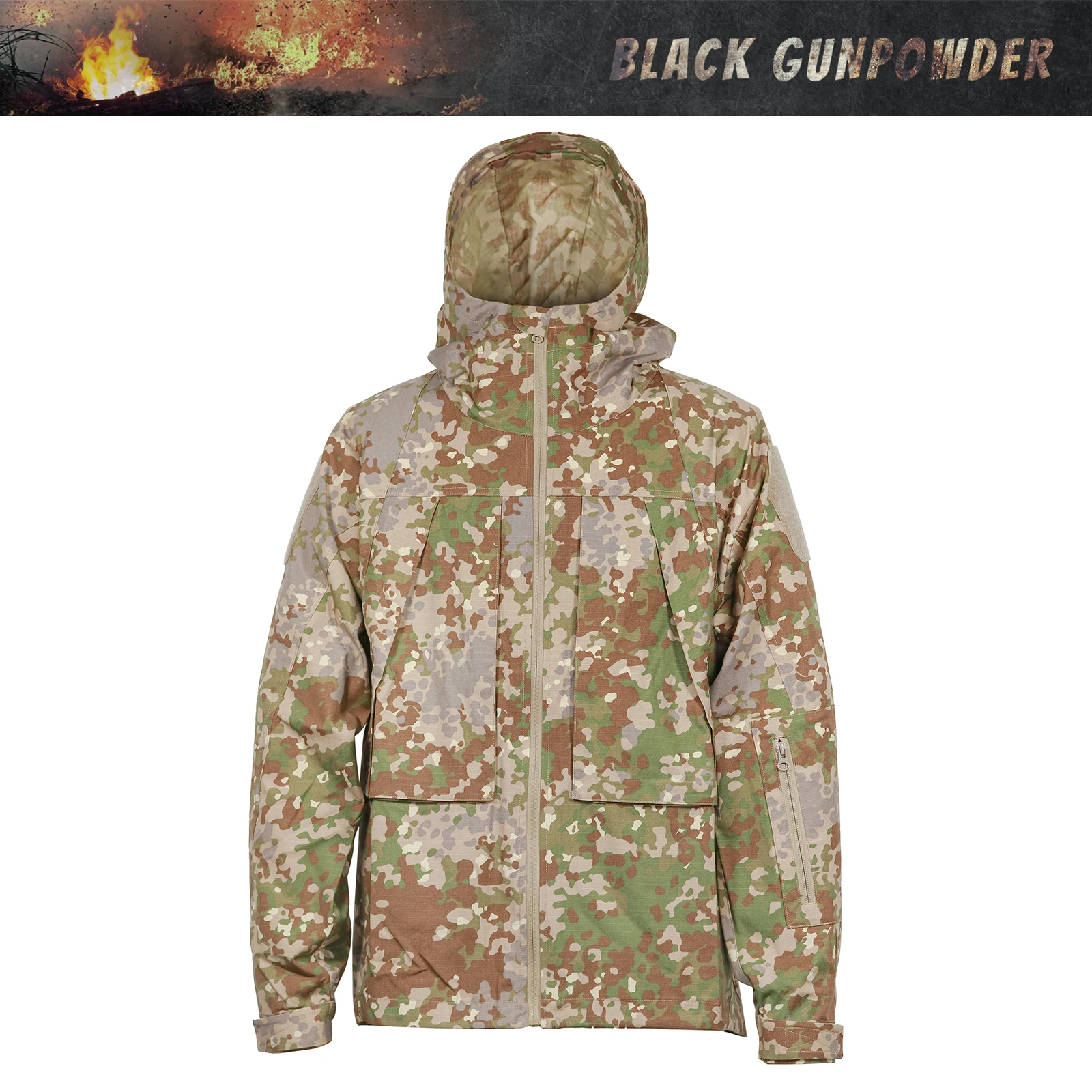 Bg-Chaqueta ligera DE camuflaje para todo terreno, cárdigan DE noche, Top