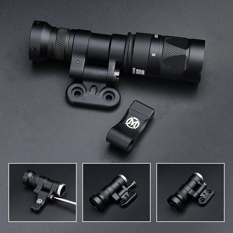 Surefir-luz estroboscópica M340W, linterna táctica para arma de caza, Airsoft, con montura MLOK, AR15, Rifle de caza - imagen 2