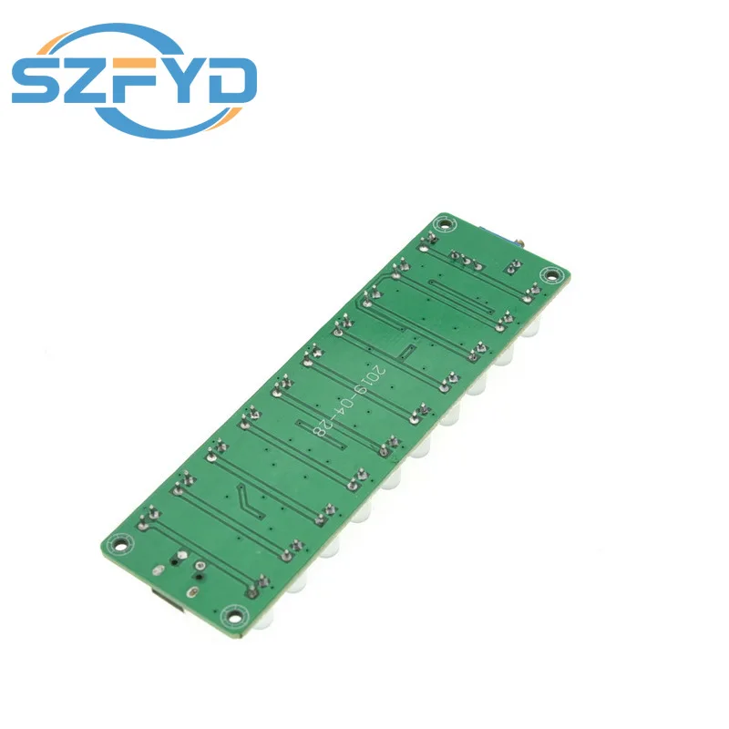 Amplificador de inducción activado por voz, medidor de nivel de Audio de espectro, indicador LED, luz de melodía Flash, compañero de Audio - imagen 5