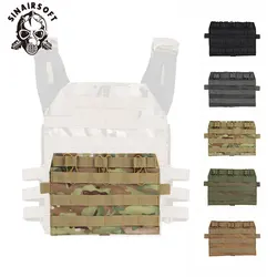 Bolsa táctica MOLLE frontal rápida para chaleco JPC AVS