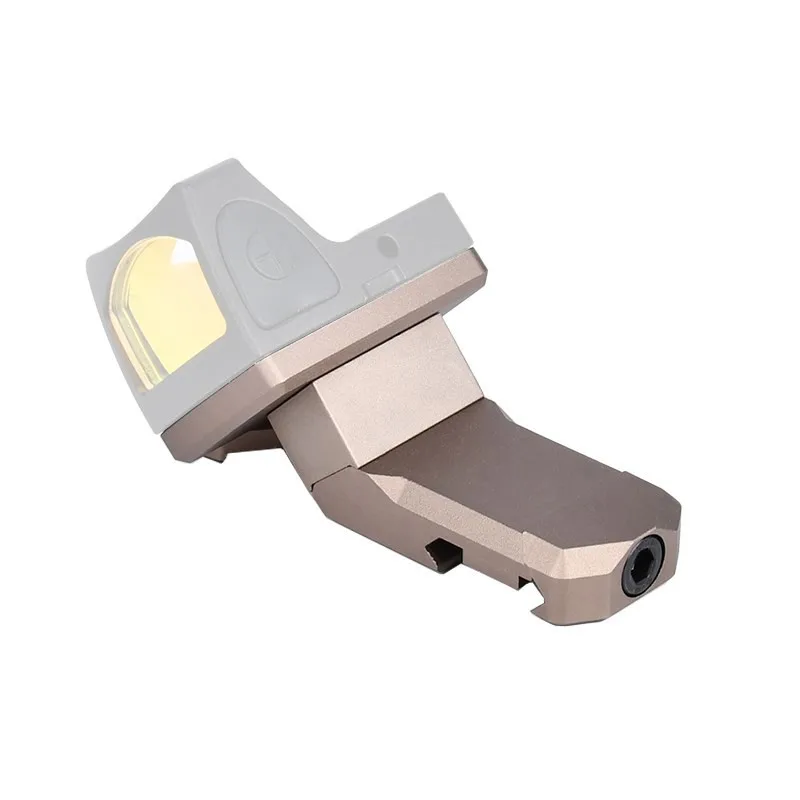 Óptica de puntería táctica RM Red Dot Sight 45 °   Base de montaje compensado, riel de 20mm, alcance de Rifle AR15, accesorios Airsoft, Base exterior Wadsn - imagen 5