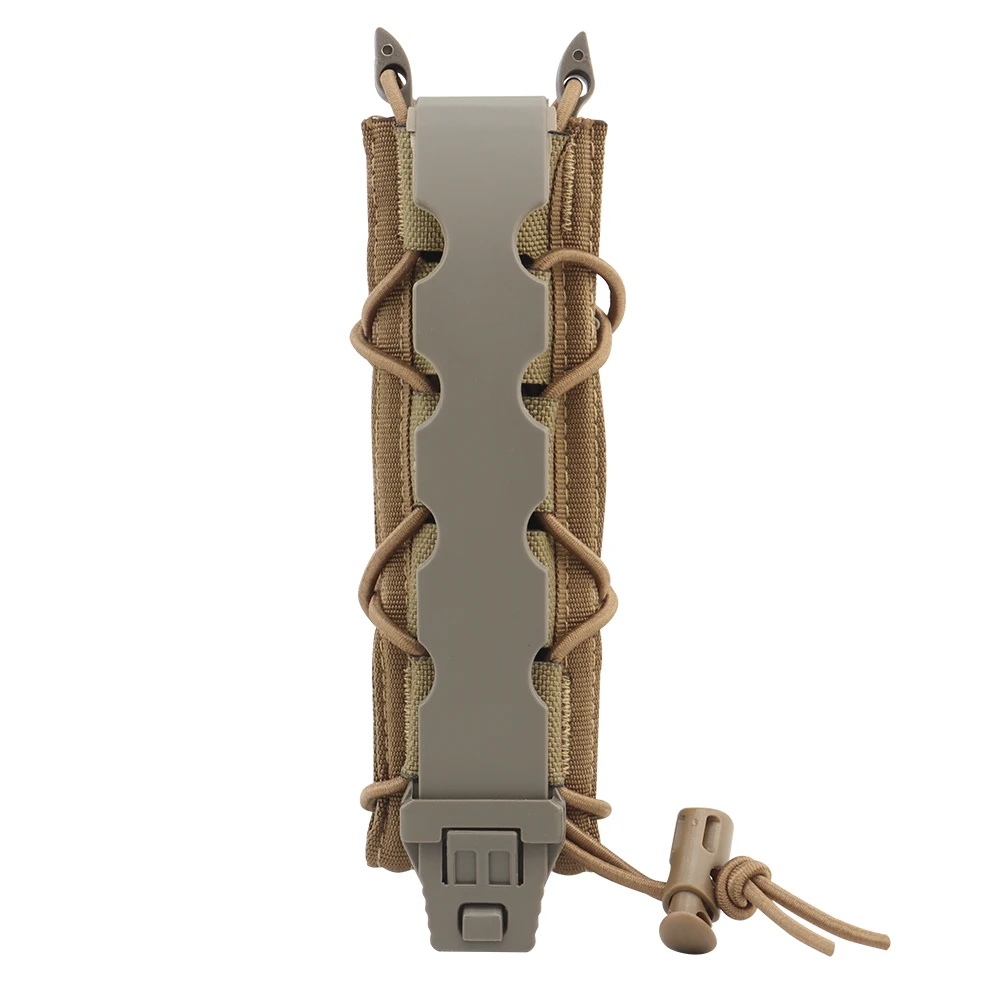 Bolsa táctica Molle MP5 MP7 para revistas, bolsa abierta para pistola, 9mm, 45 de largo, funda para revistas, equipo de caza - imagen 4