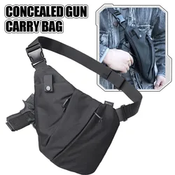 Bolsa táctica bandolera EDC oculta para pistola – Antirrobo