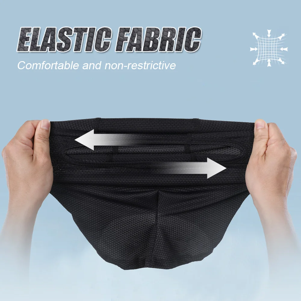 Máscara facial refrescante, pasamontañas para motocicleta, gorro de seda de hielo transpirable, equipo de ciclista para motocross, pañuelo para la cabeza para montar en motocicleta - imagen 3