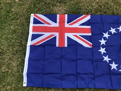 BANDERA SKY nacional Islas Cook poliéster colgante decoración