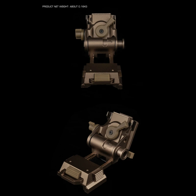 Soporte de casco rápido de montaje de aleación L4G24 NVG para PVS15/18 GPNVG18, soporte para gafas de visión nocturna, equipo para casco - imagen 5