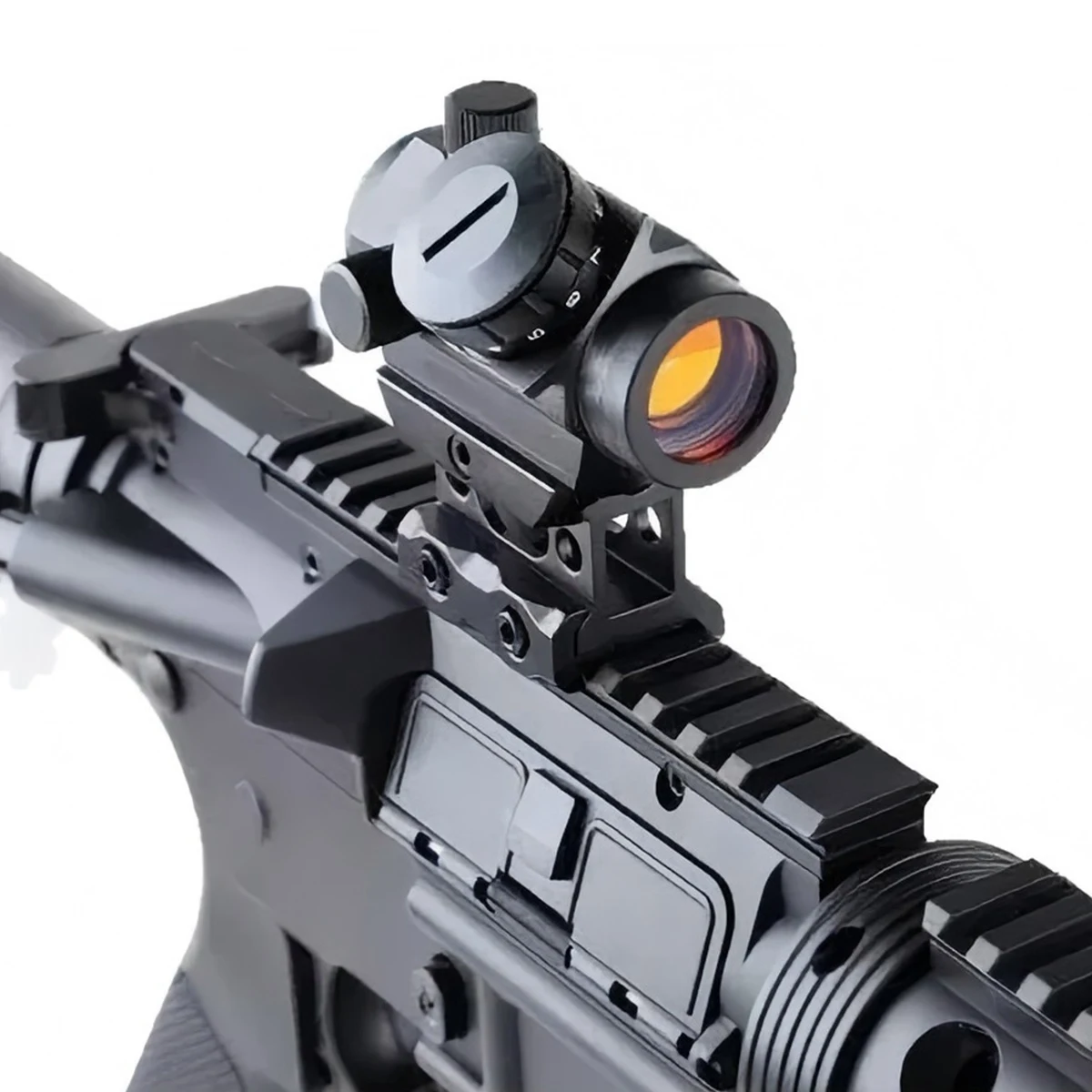 RDS-25 táctico 4 1x20mm MOA Red Dot Sight óptica reflejo mira telescópica miras de caza aptas para rieles de 20mm Rifle para caza Airsoft - imagen 2