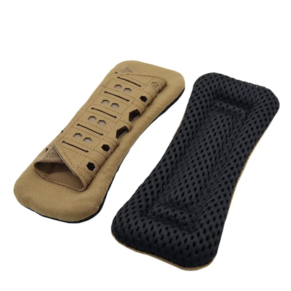 Chaleco táctico de corte láser, almohadillas para correa de hombro, cojín de malla cómodo para hombro, almohadillas protectoras para caza, chaleco Airsoft, mochila - imagen 5