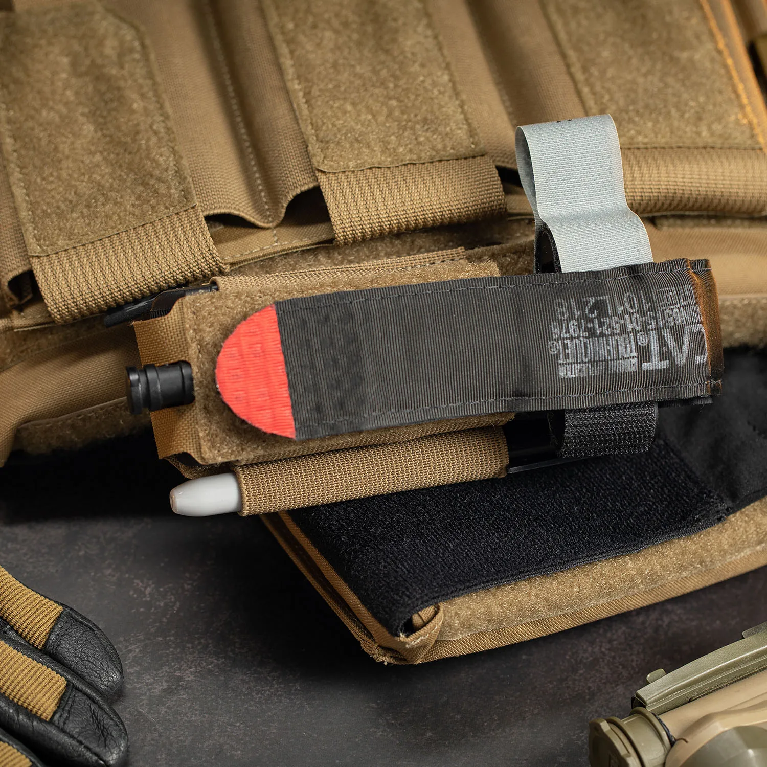 Juego de torniquete de Extracción rápida, brocheta, cubierta extraíble fija Molle V2 - imagen 2