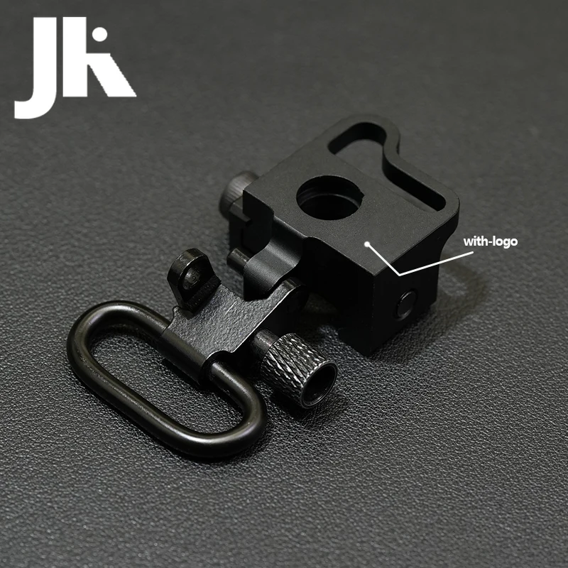 Airsoft VTAC QD Sling montaje giratorio M4 correas de separación rápida adaptador de eslinga apto para riel Picatinny de 20MM accesorio de conexión de eslinga Airsoft - imagen 2