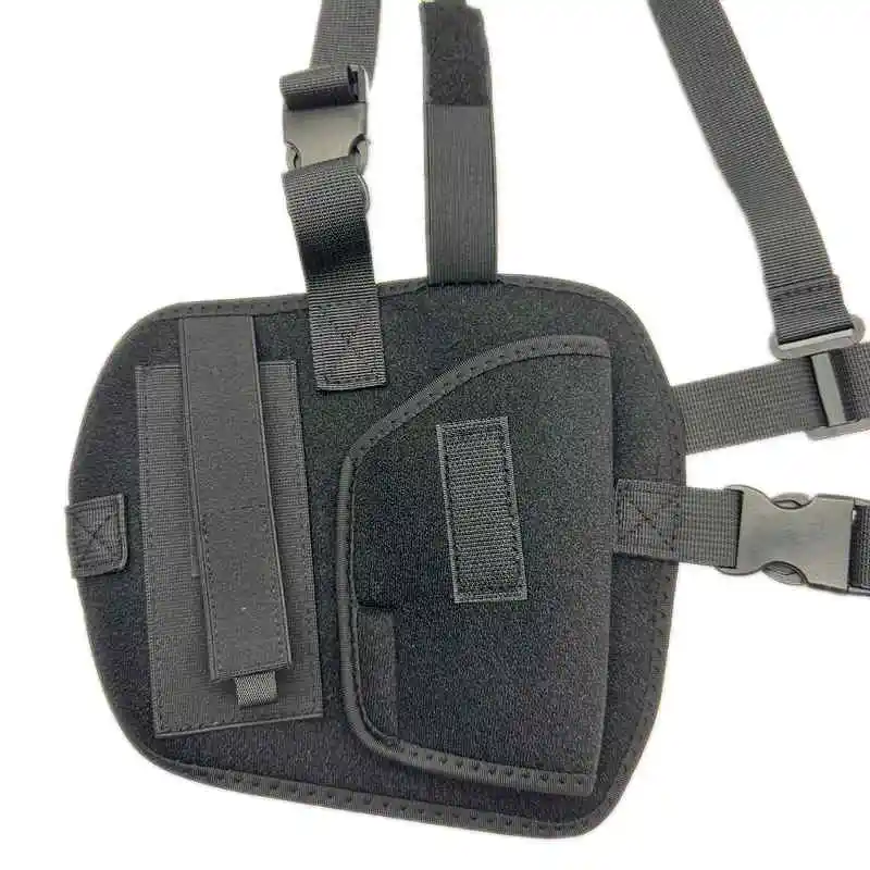 Funda Universal para pistola de pecho para GL 26/43/17/1911/M9/PX4, bolsa de almacenamiento táctica de extracción rápida oculta Glock17 Colt1911 BerettaM9/PX4 - imagen 5