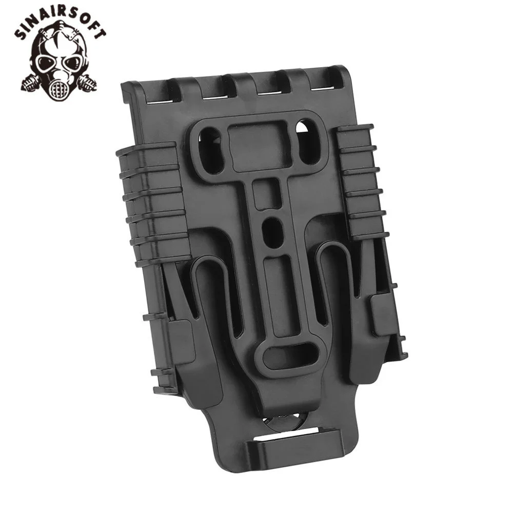 QLS Kit de bloqueo rápido para funda de pistola Adaptador de funda de pistola QLS 19 y 22 Placa de horquilla Accesorio táctico de polímero - SINAIRSOFT - imagen 3