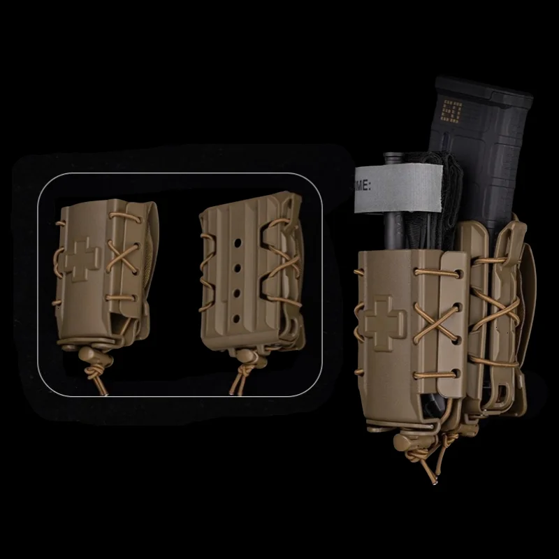 Bolsa médica de emergencia de liberación rápida |   Soporte de primeros auxilios todo terreno |   para kits de senderismo y rescate - imagen 5