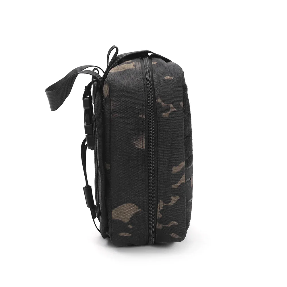 Bolsa táctica Molle EDC, bolsa de primeros auxilios, bolsa para teléfono móvil, equipo de rescate médico de emergencia, kit práctico, bolsa de caza - imagen 5