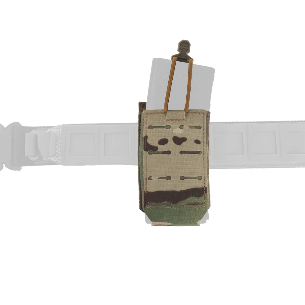 Bolsa táctica multifuncional WST con cierre de cordón elástico, múltiples opciones de montaje adecuadas para revistas de 5,56 MM - imagen 5