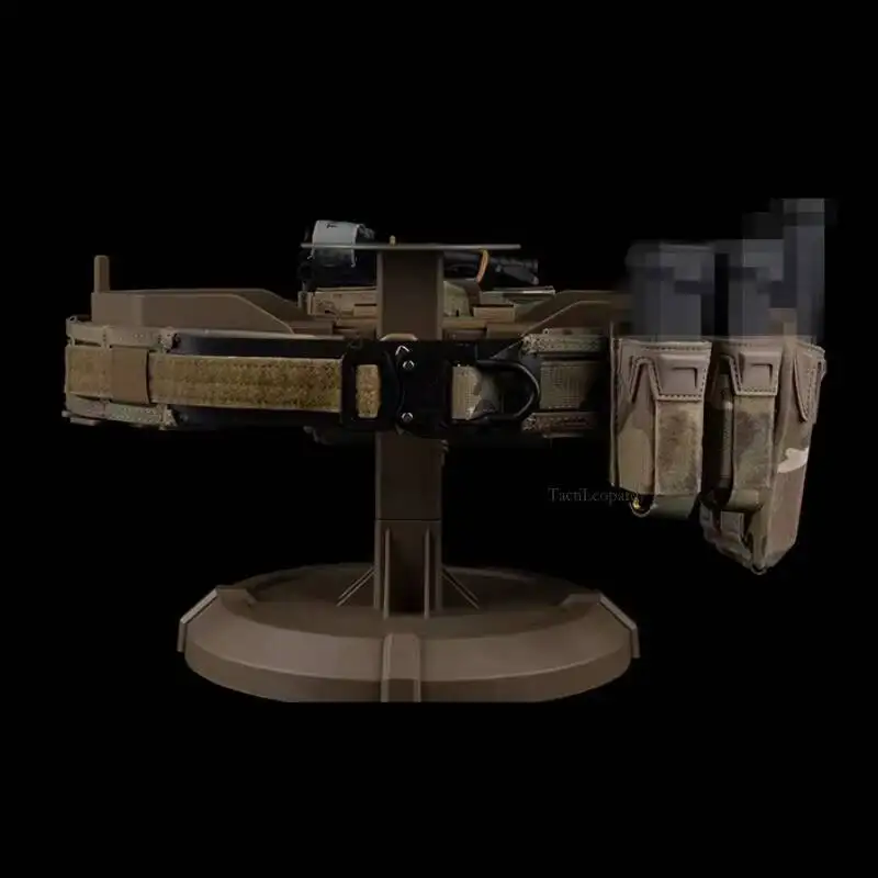 Cinturón magnético táctico, cinturón Airsoft, hebilla de tracción rápida, imán de doble capa MOLLE, accesorios de equipo de caza al aire libre - imagen 5