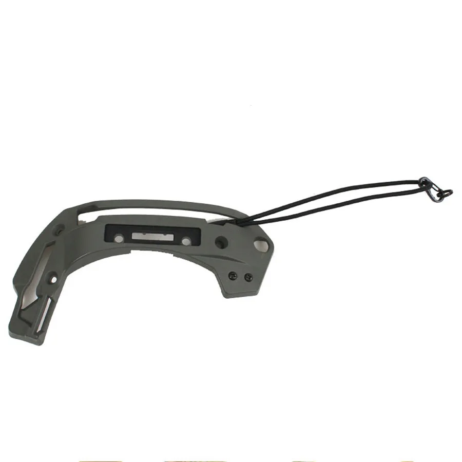 Casco de equipo táctico Wendy, gafas de visión nocturna, cuerda colgante, cuerda elástica fija, antipérdida, anillo de Metal, 1 par - imagen 5