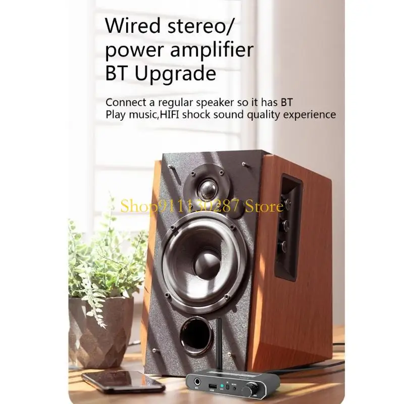 Adaptador convertidor J1HC r DAC Coaxial a R/L Adaptador auxiliar 3,5 mm compatible con disco U - imagen 4