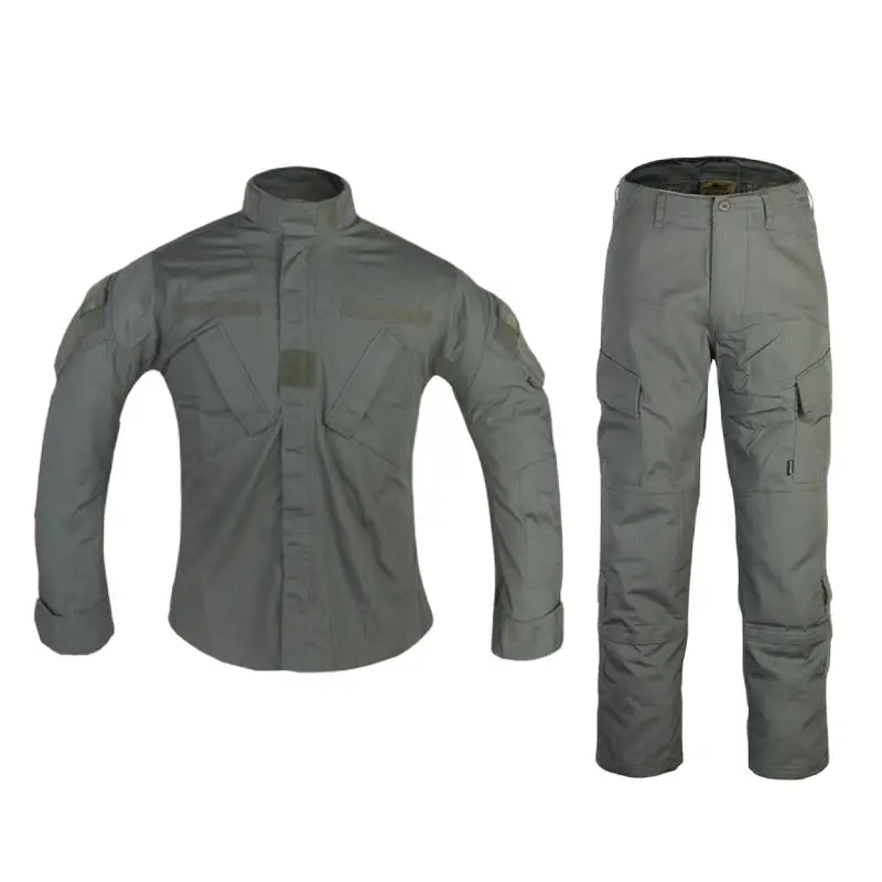Emersongear-trajes tácticos BDU, Tops, pantalones Cargo de servicio, conjunto de uniforme de combate, camisas de caza para senderismo al aire libre, pantalones OD