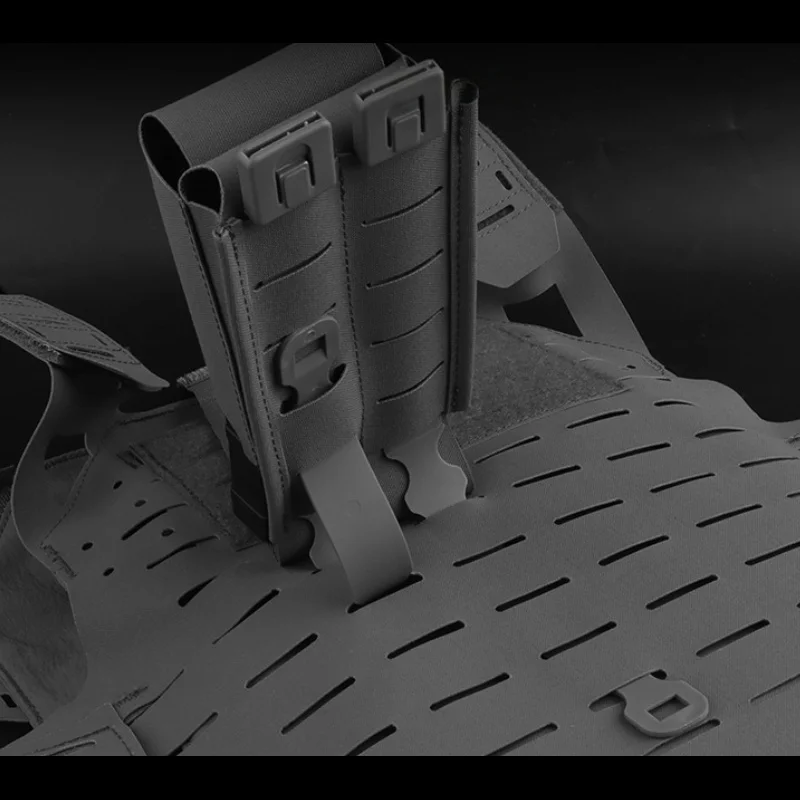 5.56 Bolsa doble con tapa y doble mag |   Portarrollos de caza compatible con MOLLE de liberación rápida |   Para soporte para revistas Wilderness Adventure - imagen 3