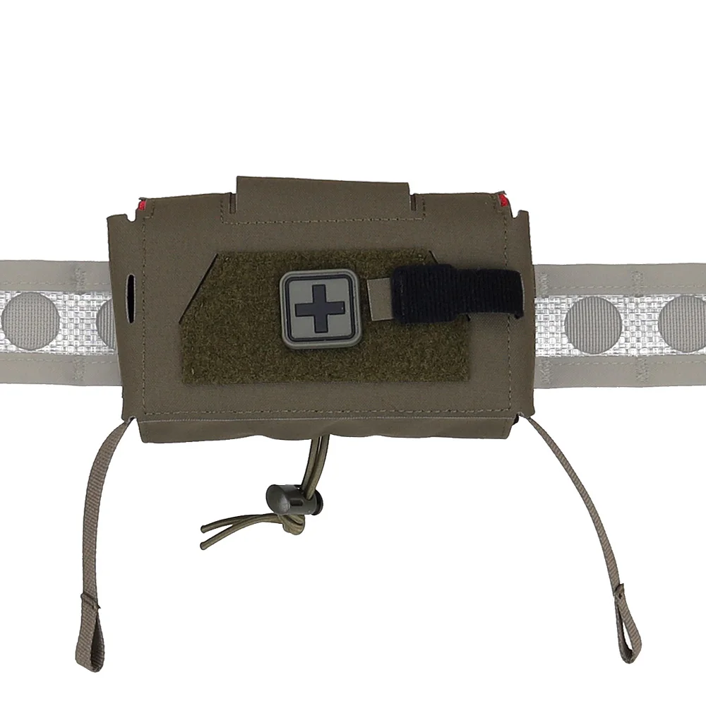 Bolsa compacta para traumatismos V3, bolsa médica táctica Molle MD2, bolsa IFAK para Airsoft, portador de placa de caza, equipo de cinturón