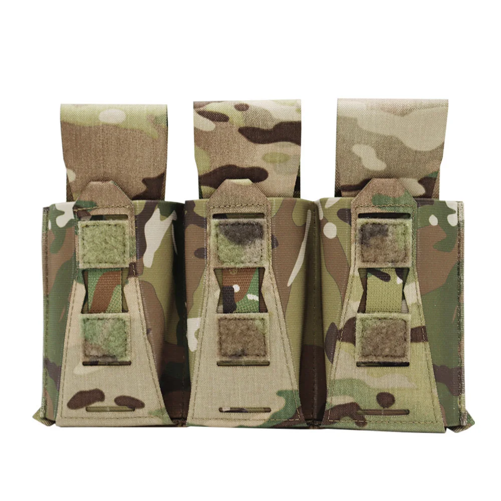 Chaleco táctico VULPO 5,56 M4, bolsa para revistas, Panel frontal, corte láser, Triple bolsa Mag para caza, equipo de chaleco Airsoft - imagen 4