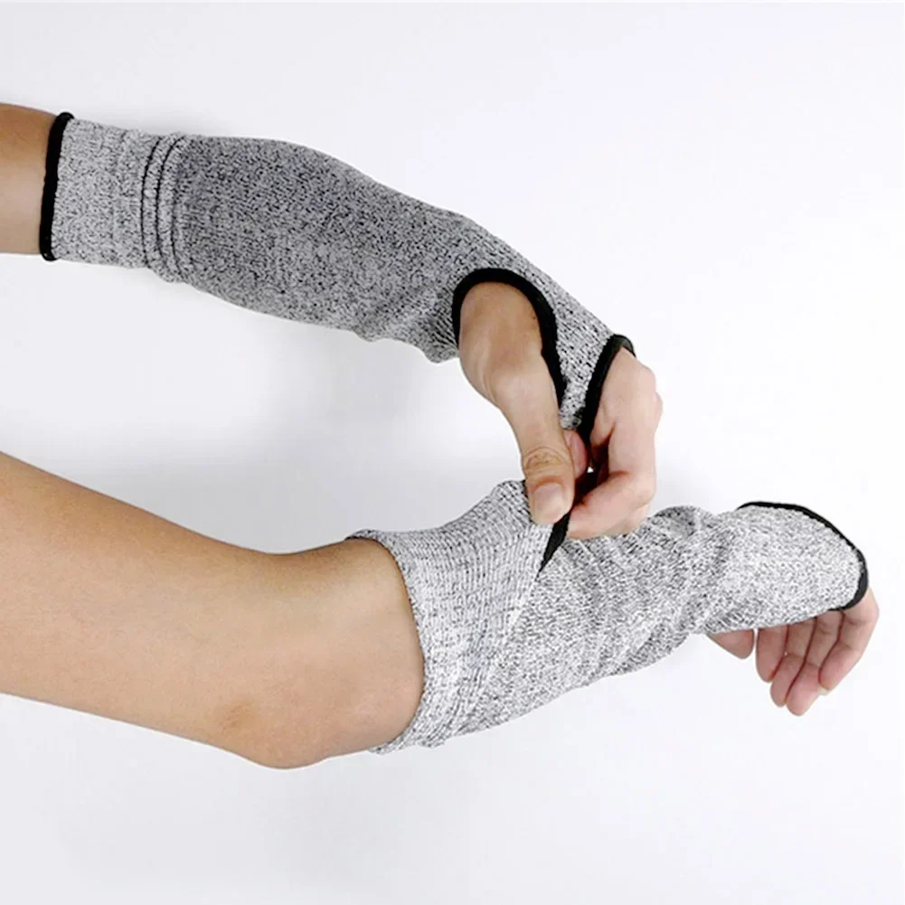 Cubierta de muñeca de brazo de trabajo de seguridad HPPE Nivel 5, cubierta de muñeca anticorte y antiperforación para exteriores, cubierta de brazo de carpintería, 1Pc - imagen 3