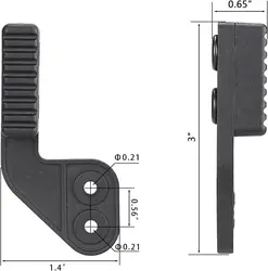 Kit garra Kydex para funda IWB ala ligera de ocultación