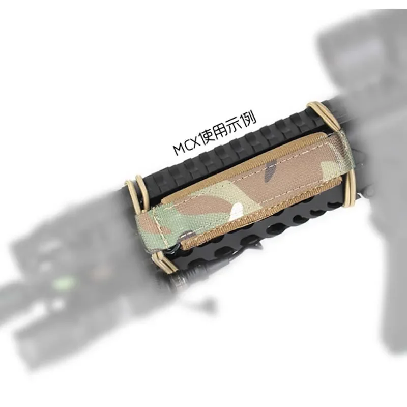 Bolsa táctica para batería Gecko, bolsa de almacenamiento de batería ligera para exteriores, sistema de escalera de fijación para pistolas AEG 416C/MPX/MCX PH25 - imagen 3