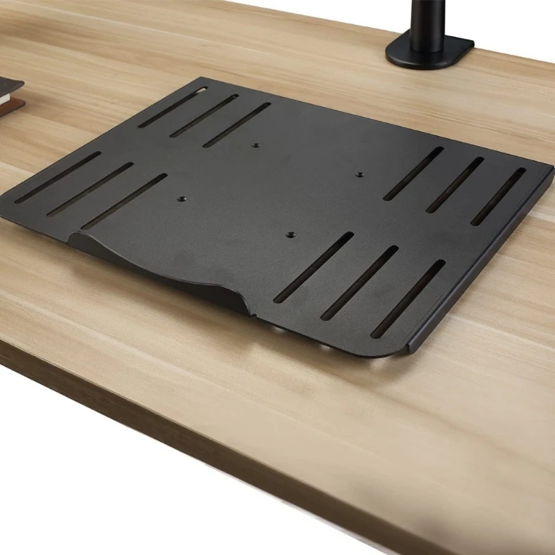 Soporte para ordenador portátil, bandeja para tableta, altura y ángulo ajustables para estudiantes y profesionales, - imagen 2