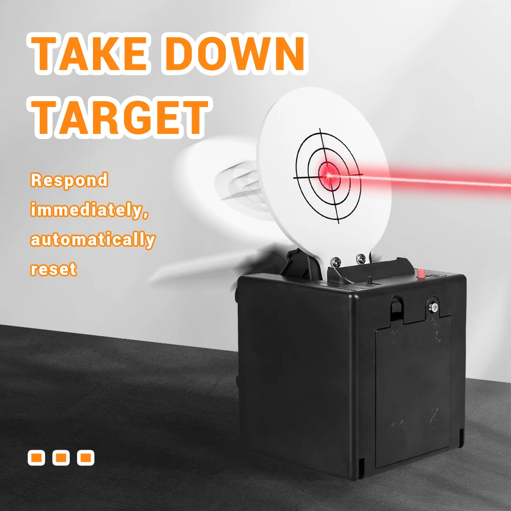 Sistema de entrenamiento de tiro con láser de fuego seco, objetivo láser para entrenamiento con cartucho, entrenador de tiro, objetivo de tiro - imagen 3