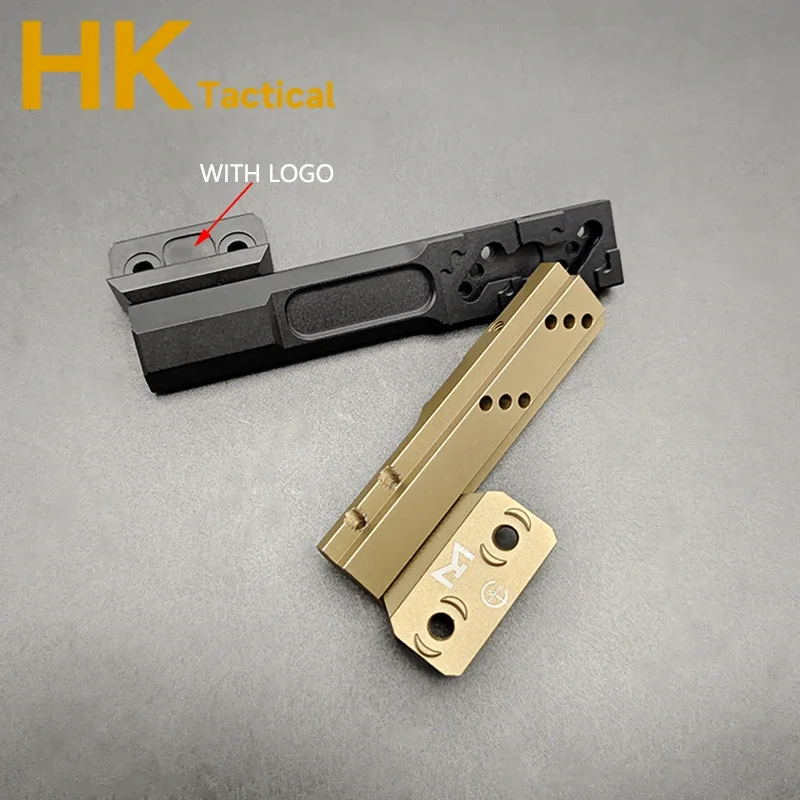 Base de luz exploradora táctica Airsoft SF M300 M600 PLH-V2 linterna montaje compensado compatible con MLOK 20mm Rail táctico caza Weapo adaptador - imagen 5