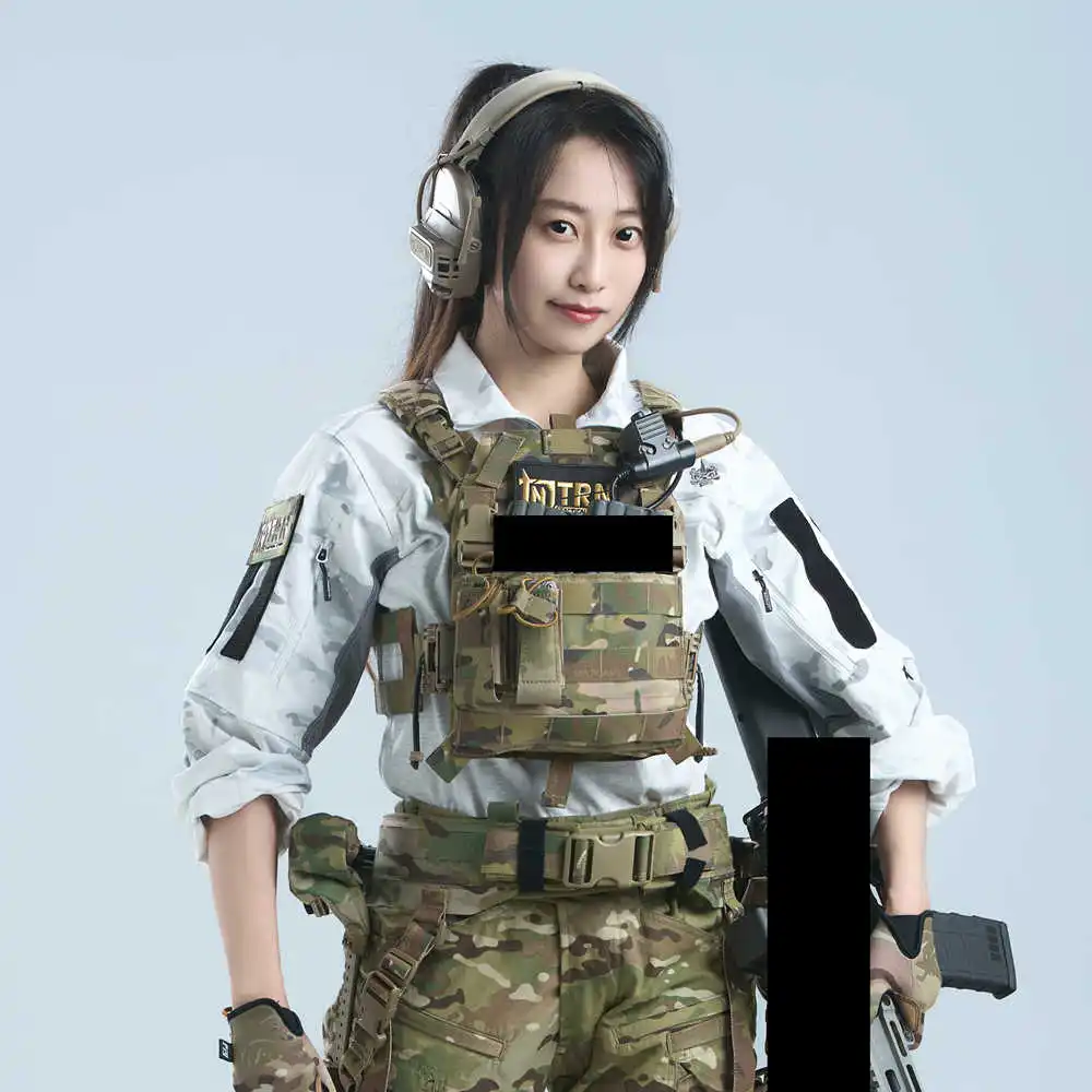 Camisa táctica de camuflaje para exteriores, uniforme de entrenamiento para caza y nieve - imagen 3