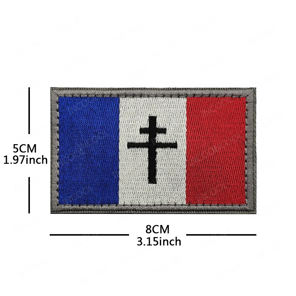 34 Embroidered 8X5CM