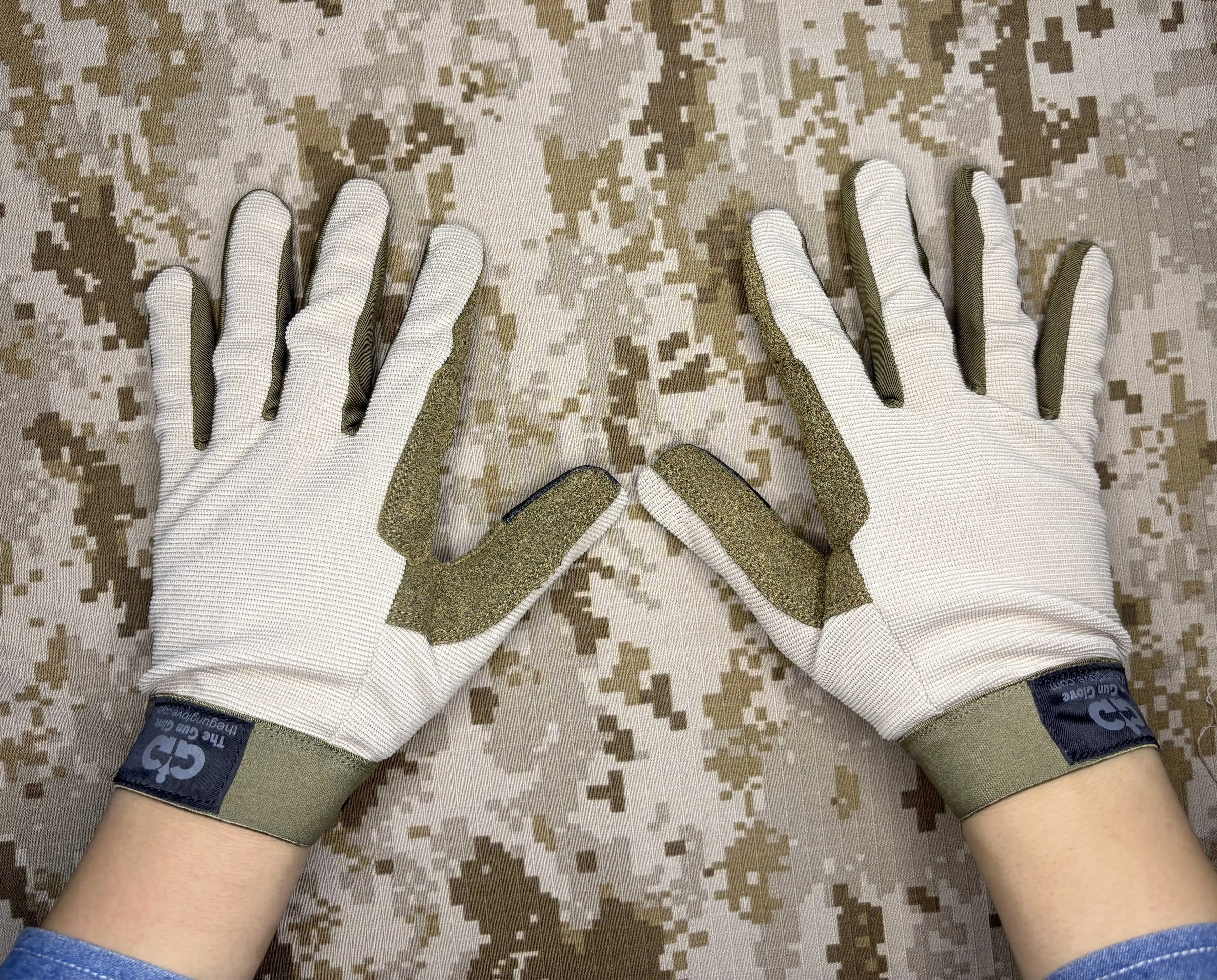 Guantes de tiro tácticos, pantalla táctil ligera con todos los dedos, transpirables, finos y cómodos, T G G - imagen 2