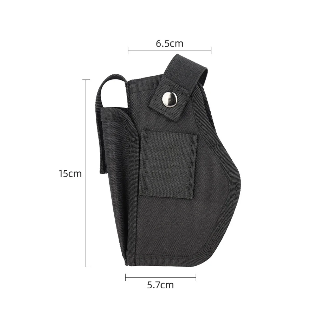 Funda Airsoft de transporte oculta táctica Universal, funda para cinturón con Clip de Metal, funda Airsoft para uso ambidiestro - imagen 5