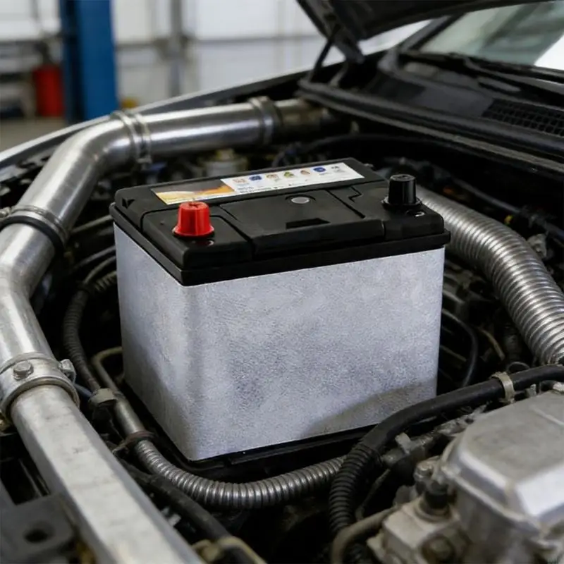 Manta aislante Premium para batería coche, cubierta térmica para mayor resistencia calor y seguridad contra K1KF - imagen 5