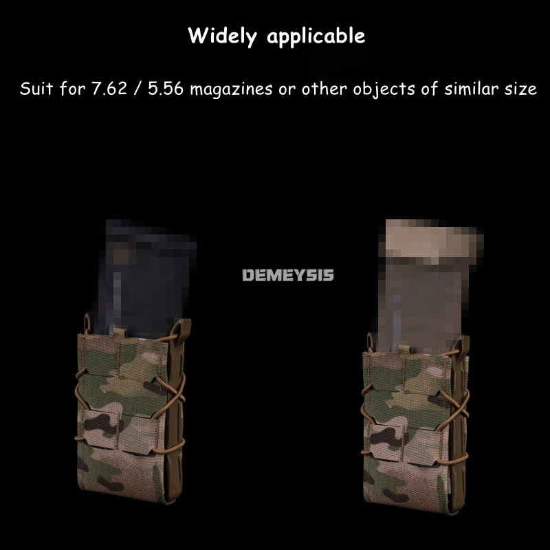 Portacargador táctico MOLLE para calibres 5.56 y 7.62 - imagen 4