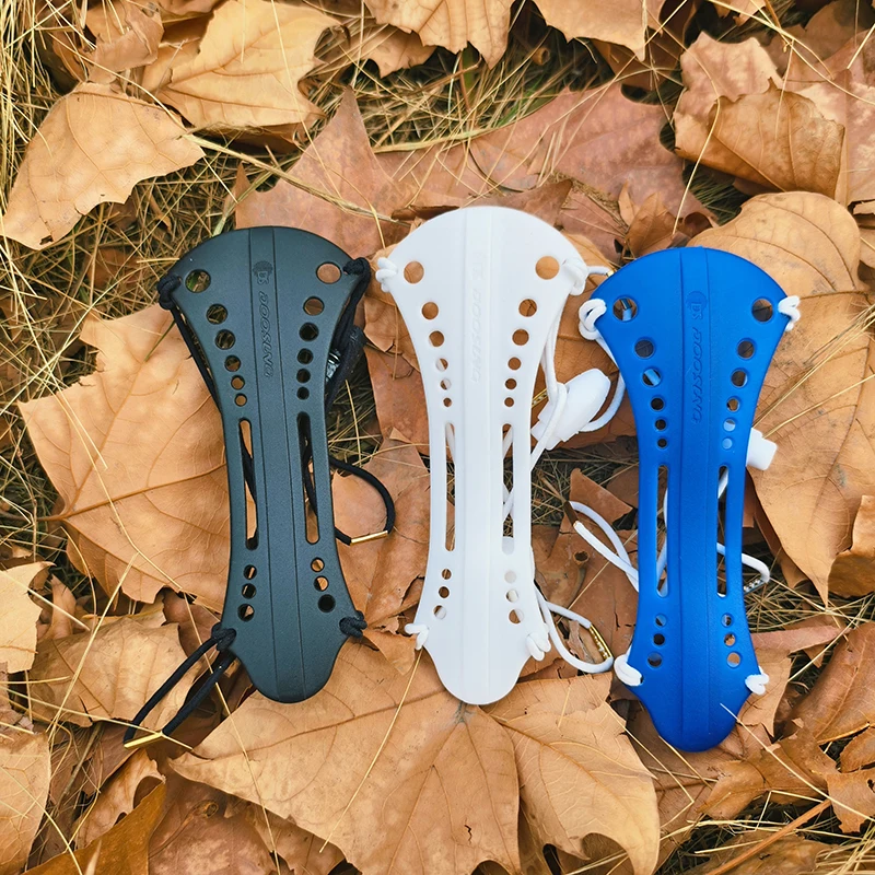 Protector de brazo de tiro con arco, Protector ajustable de nailon y carbono para antebrazo, arco recurvo tradicional, equipo protector de entrenamiento de caza y tiro - imagen 5