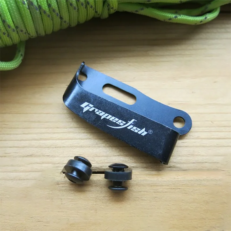 3 set/lote cuchillo de acero inoxidable herramientas EDC alicates de funda Kydex Clips traseros de vaina cuchillos manga abrazadera de cintura accesorio de fabricación DIY - imagen 4