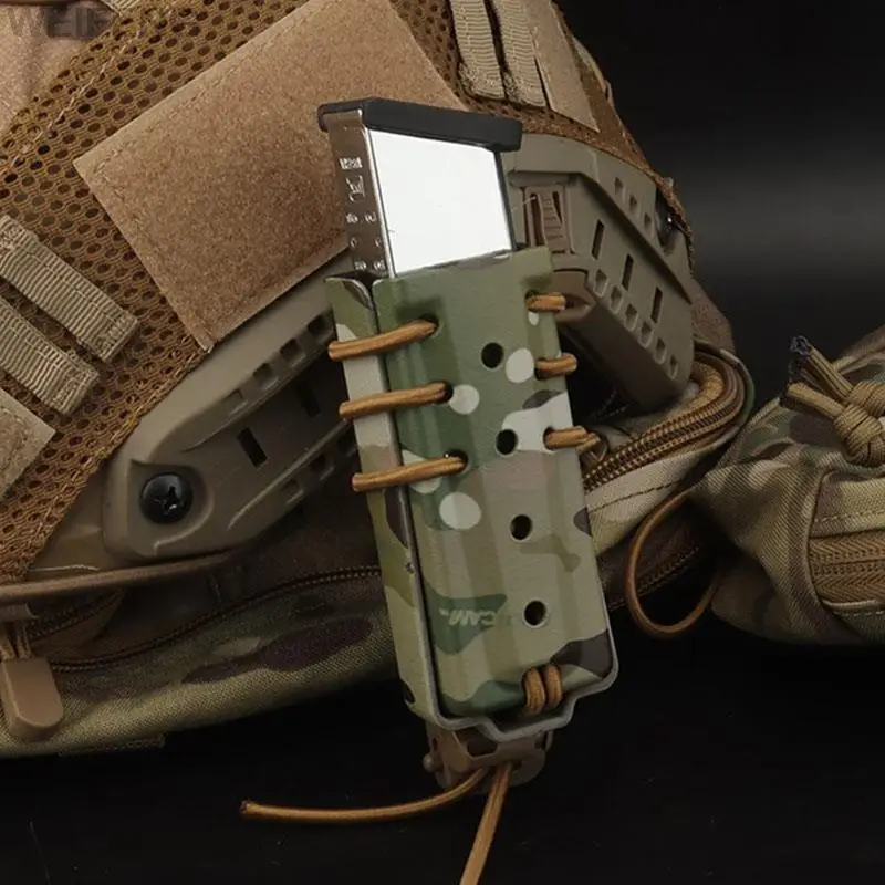 Molle-bolsa táctica extendida para pistola Mag, funda militar para Airsoft, caza Mag, Glock Beretta M9 MP5, 9mm - imagen 2