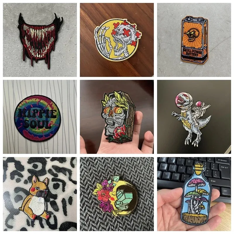 Parche táctico bordado adhesivo personalizado con tu diseño - imagen 3