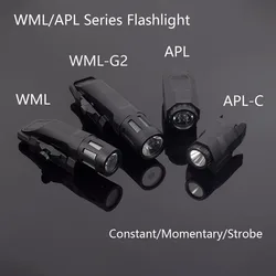 Inforce WML Linterna Táctica con montura Picatinny para Airsoft