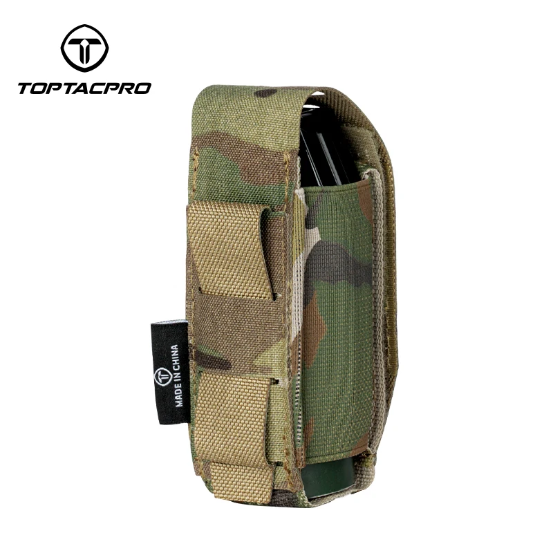 TOPTACPRO bolsa táctica Flashbang bolsa de herramientas bolsa de caza MOLLE Modular equipo Airsoft accesorios de caza 8502 - imagen 2