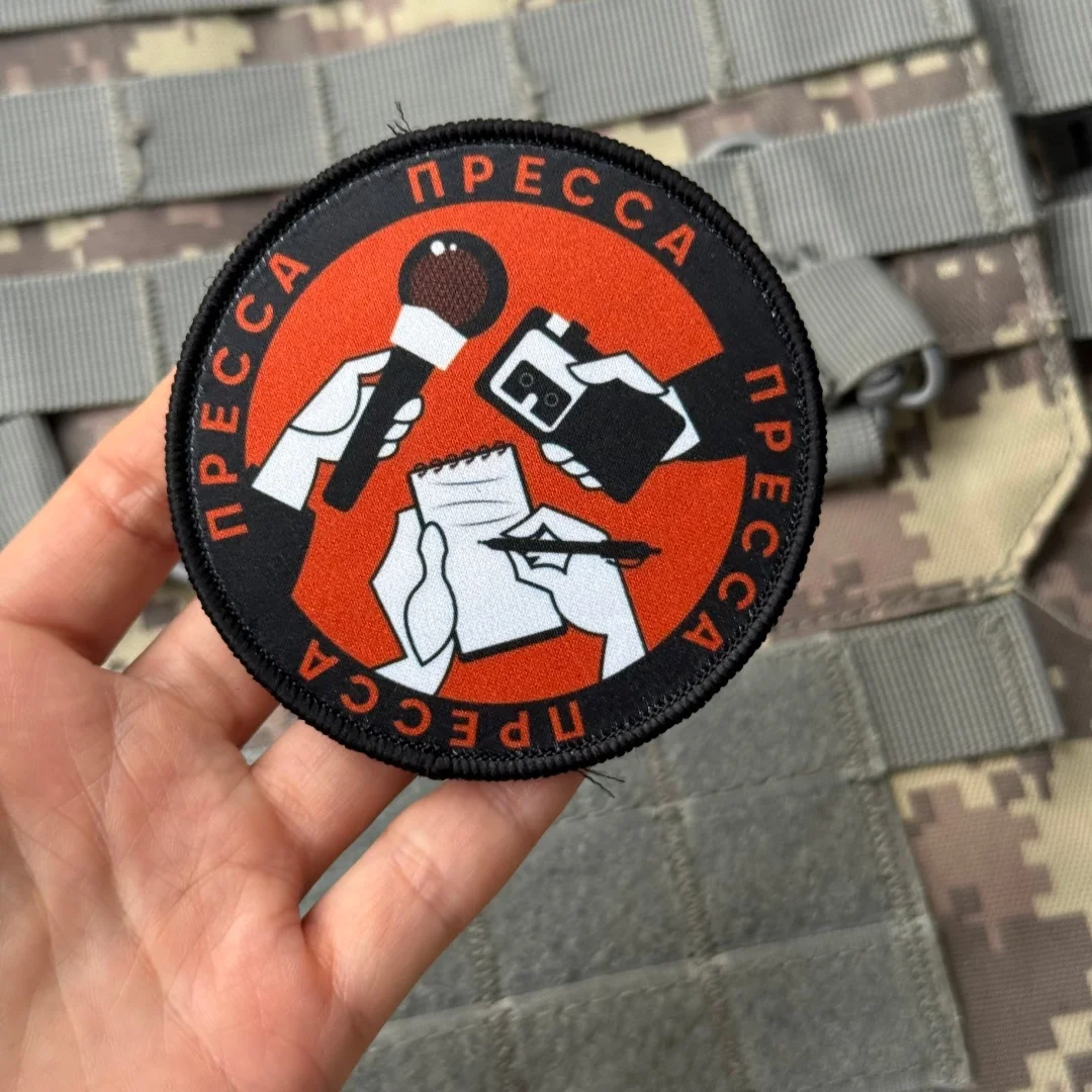 Parche táctico militar chevron con gancho y bucle para ropa - imagen 4