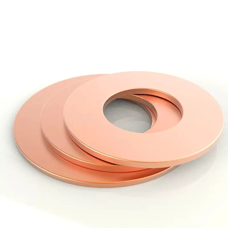 Junta de cobre de 4 piezas para SNG/SMF, accesorio de cuchillo plegable DIY, modificación, arandela de cobre, piezas de apertura y cierre - imagen 5