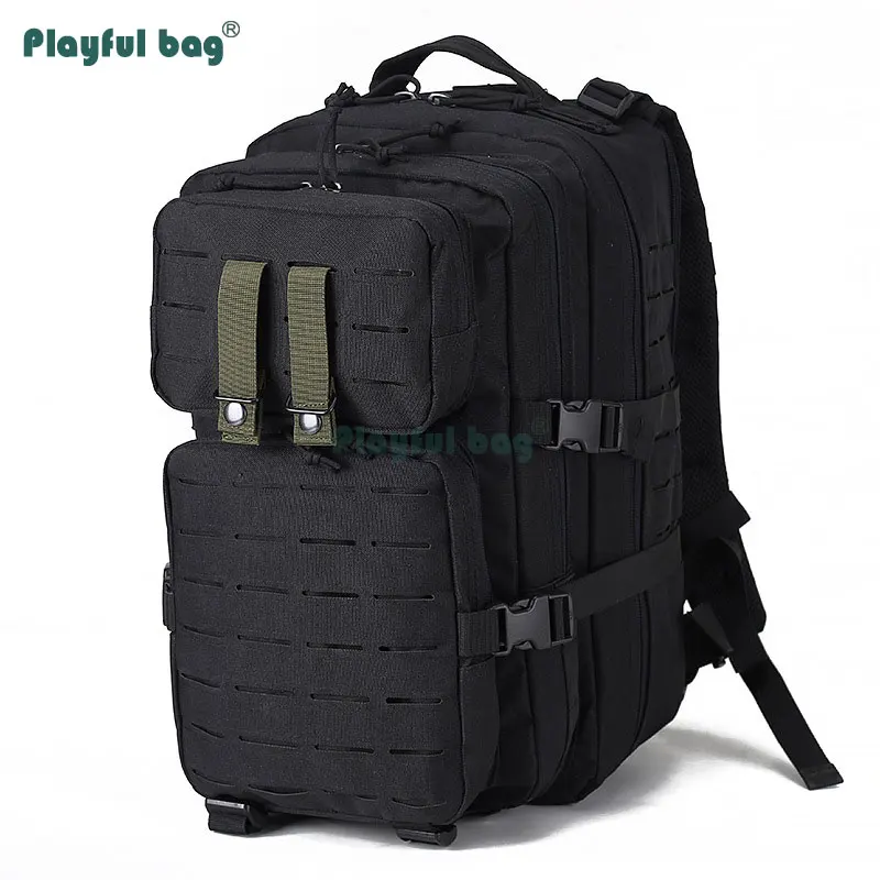 Hebilla táctica MOLLE tira correas cinta de fijación rápida multifuncional caza mochila accesorios Airsoft AQB152 - imagen 4