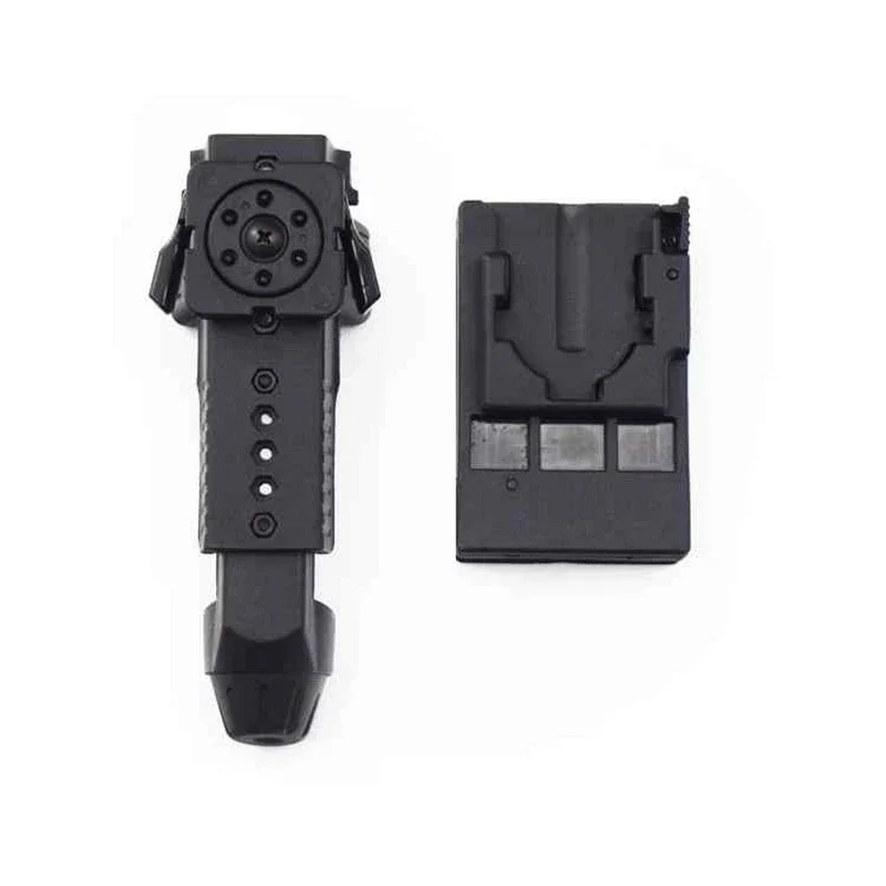 Funda táctica para bastón MOLLE, funda cartuchera para cinturón de servicio, soporte para pulverizador, bolsa para linterna con Clip para cinturón giratorio 360 - imagen 4