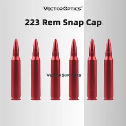 Vector Optics 223 Rem Snap Caps Rifle Práctica táctica Carga Entrenamiento Almacenamiento seguro