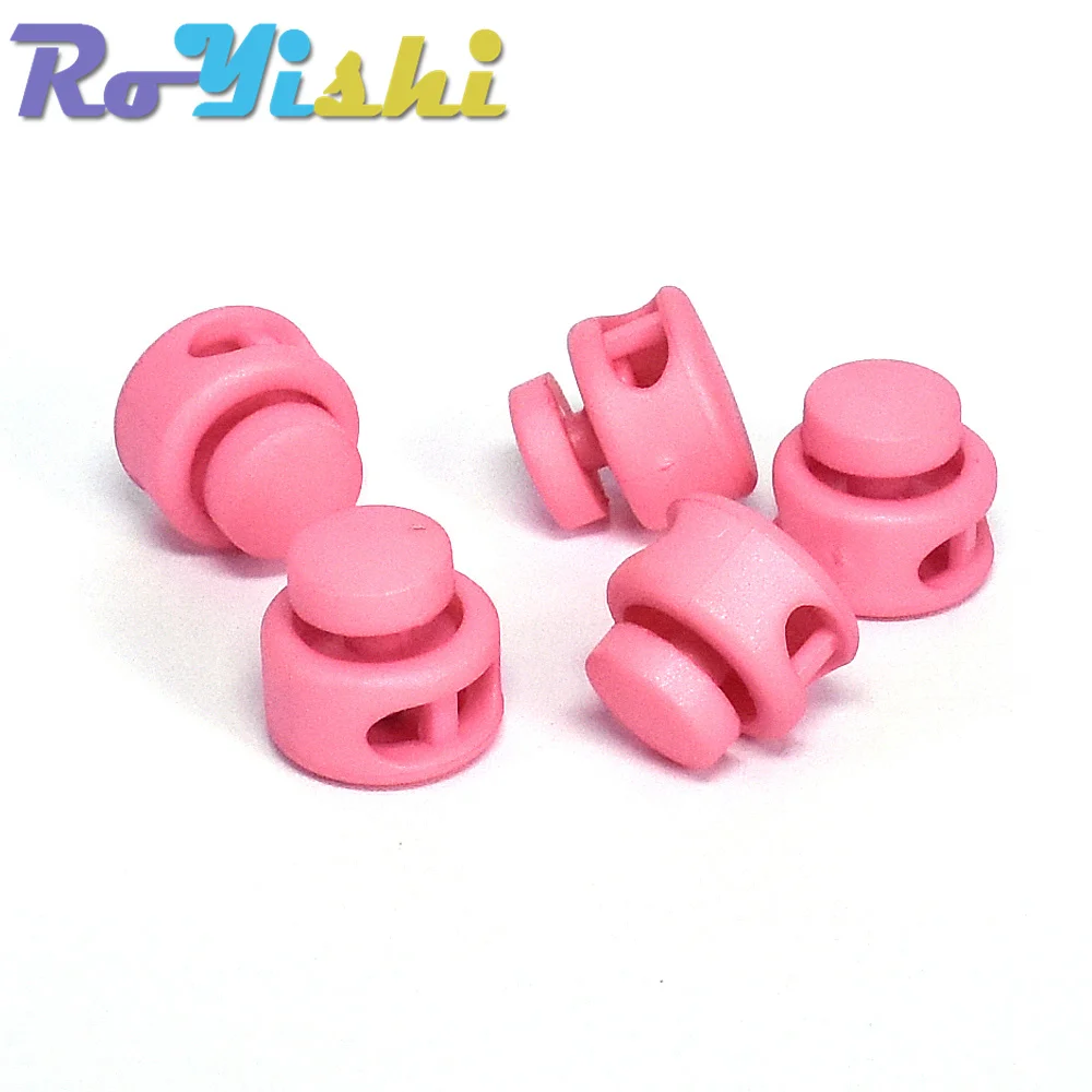 13 unids/pack mezcla de colores bloqueo de cable tapón de Clip de palanca plástico negro para bolsas/tamaño de prendas: 15mm * 14mm - imagen 4